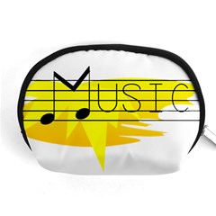 Music Dance Abstract Clip Art Accessory Pouches (medium) 