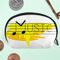 Music Dance Abstract Clip Art Accessory Pouches (large)  by Celenk