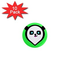 Panda Bear 1  Mini Magnet (10 Pack)  by Celenk