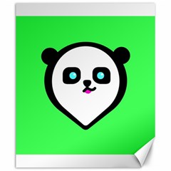 Panda Bear Canvas 20  X 24   by Celenk