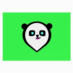 Panda Bear Large Glasses Cloth (2-side) by Celenk