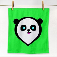 Panda Bear Face Towel by Celenk