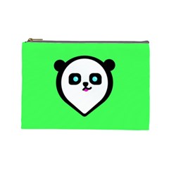 Panda Bear Cosmetic Bag (large) 