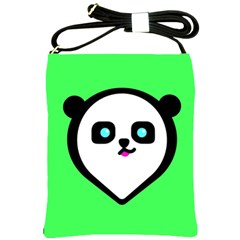 Panda Bear Shoulder Sling Bags by Celenk