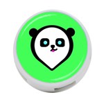 Panda Bear 4-Port USB Hub (Two Sides)  Front