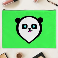 Panda Bear Cosmetic Bag (xxxl)  by Celenk