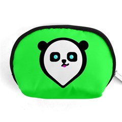 Panda Bear Accessory Pouches (medium)  by Celenk