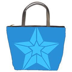 Star Design Pattern Texture Sign Bucket Bags by Celenk