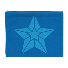 Star Design Pattern Texture Sign Cosmetic Bag (xl) by Celenk