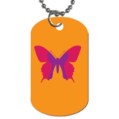 Butterfly Wings Insect Nature Dog Tag (one Side) by Celenk