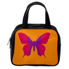 Butterfly Wings Insect Nature Classic Handbags (one Side) by Celenk