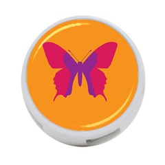 Butterfly Wings Insect Nature 4-port Usb Hub (two Sides)  by Celenk