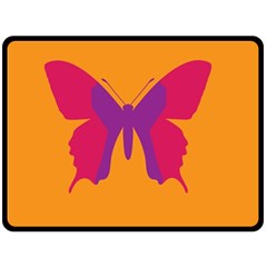 Butterfly Wings Insect Nature Fleece Blanket (large)  by Celenk