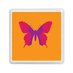 Butterfly Wings Insect Nature Memory Card Reader (square)  by Celenk