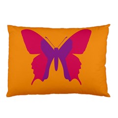 Butterfly Wings Insect Nature Pillow Case (two Sides) by Celenk