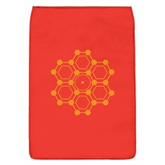 Pentagon Cells Chemistry Yellow Flap Covers (l)  by Celenk