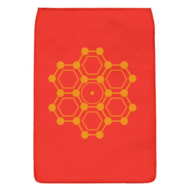 Pentagon Cells Chemistry Yellow Flap Covers (S) 