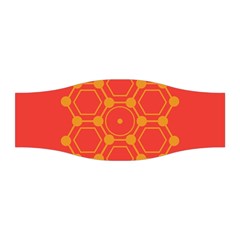 Pentagon Cells Chemistry Yellow Stretchable Headband by Celenk