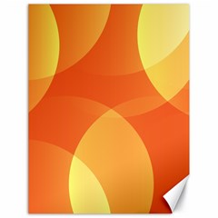 Abstract Orange Yellow Red Color Canvas 18  X 24   by Celenk