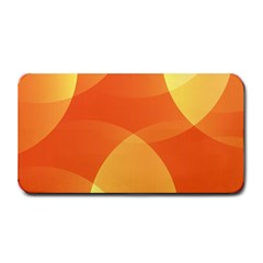 Abstract Orange Yellow Red Color Medium Bar Mats