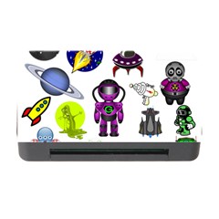 Space Clip Art Aliens Space Craft Memory Card Reader With Cf by Celenk