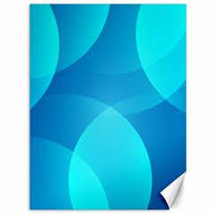 Abstract Blue Wallpaper Wave Canvas 36  X 48   by Celenk