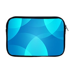 Abstract Blue Wallpaper Wave Apple Macbook Pro 17  Zipper Case