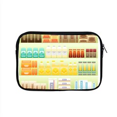 Supermarket Shelf Coffee Tea Grains Apple Macbook Pro 15  Zipper Case by Celenk