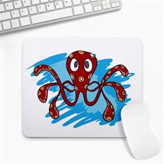 Octopus Sea Ocean Cartoon Animal Large Mousepads