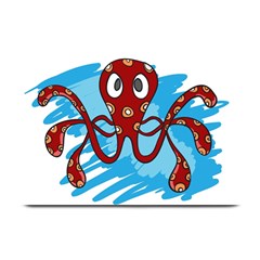 Octopus Sea Ocean Cartoon Animal Plate Mats