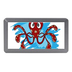 Octopus Sea Ocean Cartoon Animal Memory Card Reader (mini) by Celenk