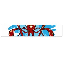 Octopus Sea Ocean Cartoon Animal Large Flano Scarf 