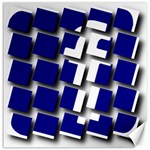 Facebook Social Media Network Blue Canvas 20  x 20   19 x19.27  Canvas - 1