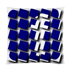 Facebook Social Media Network Blue Standard Cushion Case (two Sides) by Celenk