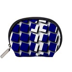 Facebook Social Media Network Blue Accessory Pouches (Small)  Front