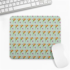 Birds Hummingbirds Wings Large Mousepads by Celenk