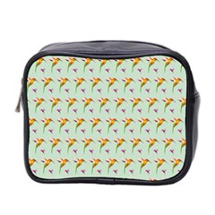 Birds Hummingbirds Wings Mini Toiletries Bag 2-side by Celenk