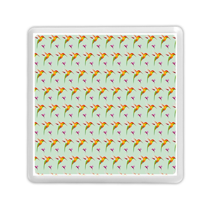 Birds Hummingbirds Wings Memory Card Reader (Square) 