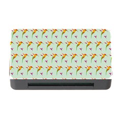 Birds Hummingbirds Wings Memory Card Reader With Cf by Celenk