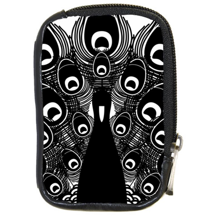 Peacock Bird Animal Feather Compact Camera Cases