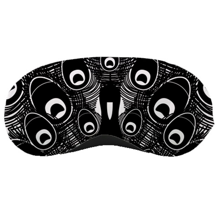 Peacock Bird Animal Feather Sleeping Masks