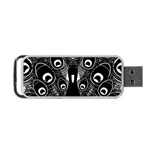 Peacock Bird Animal Feather Portable USB Flash (One Side) Front