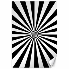 Rays Stripes Ray Laser Background Canvas 24  X 36  by Celenk