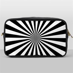 Rays Stripes Ray Laser Background Toiletries Bags by Celenk