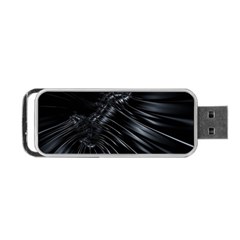 Fractal Mathematics Abstract Portable Usb Flash (one Side) by Celenk