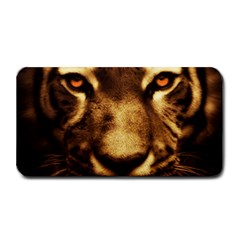 Cat Tiger Animal Wildlife Wild Medium Bar Mats by Celenk