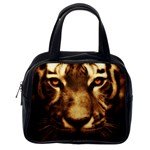 Cat Tiger Animal Wildlife Wild Classic Handbags (2 Sides) Back