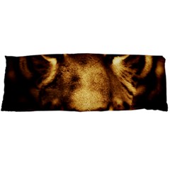 Cat Tiger Animal Wildlife Wild Body Pillow Case Dakimakura (two Sides) by Celenk