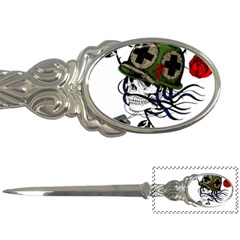 Skull Skeleton Dead Death Face Letter Openers by Celenk