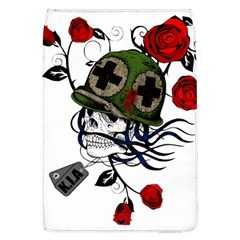 Skull Skeleton Dead Death Face Flap Covers (l)  by Celenk